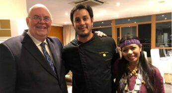 Este joven cocinero venezolano en Madrid convierte un saludo en un mensaje político de alto nivel