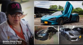 Subasta de Porsche y McLaren: La SAE recauda más de $1.000 millones de autos incautados a la mafia
