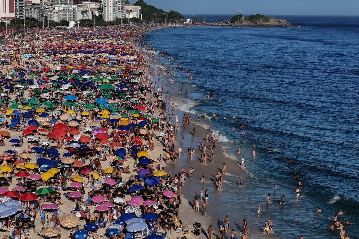Brasil alcanza récord histórico de 7,6 millones de turistas internacionales hasta octubre de 2025
